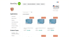 Desktop Screenshot of genicity.com